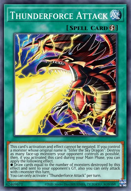 Thunderforce Attack Card Image