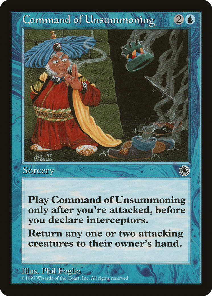 Command of Unsummoning Card Image