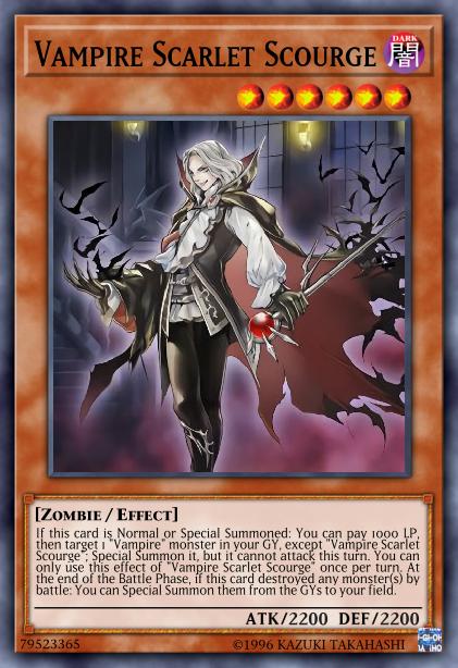 Vampire Scarlet Scourge Card Image