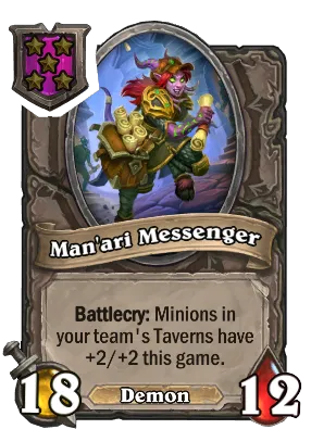 Man'ari Messenger Card Image