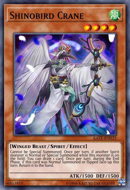 Shinobird Crane Card Image