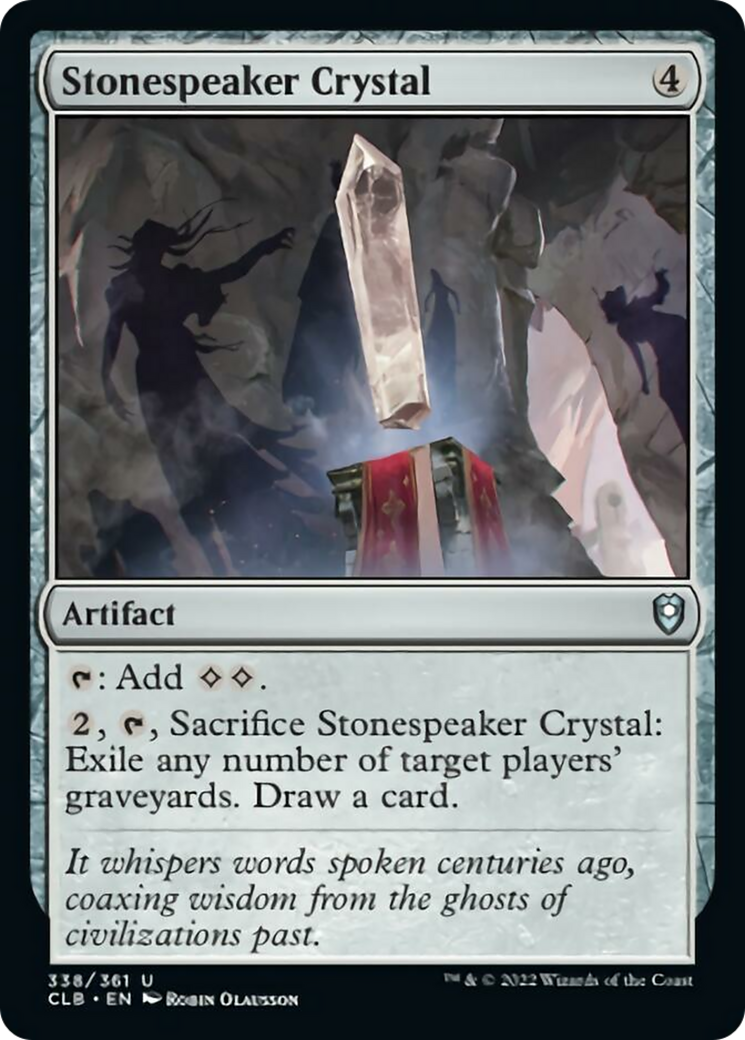 Stonespeaker Crystal Card Image