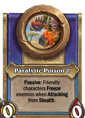 Paralytic Poison {0} Card Image