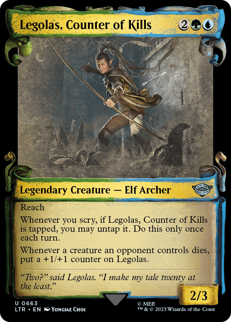 Legolas, Counter of Kills Card Image