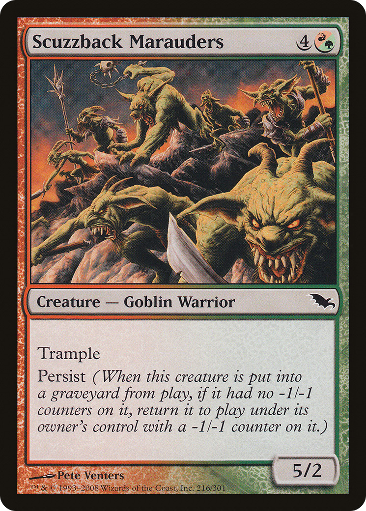 Scuzzback Marauders Card Image