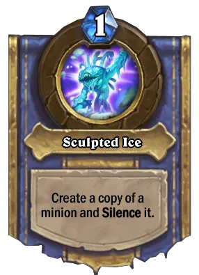 Sculpted Ice Card Image