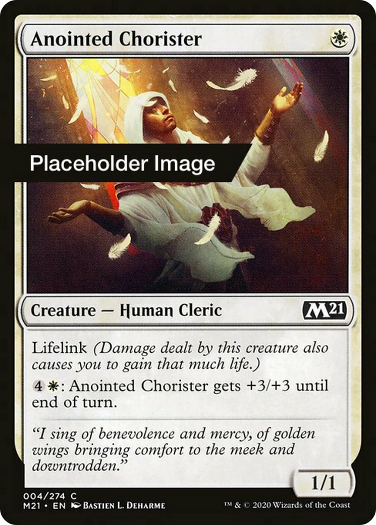 Anointed Chorister Card Image