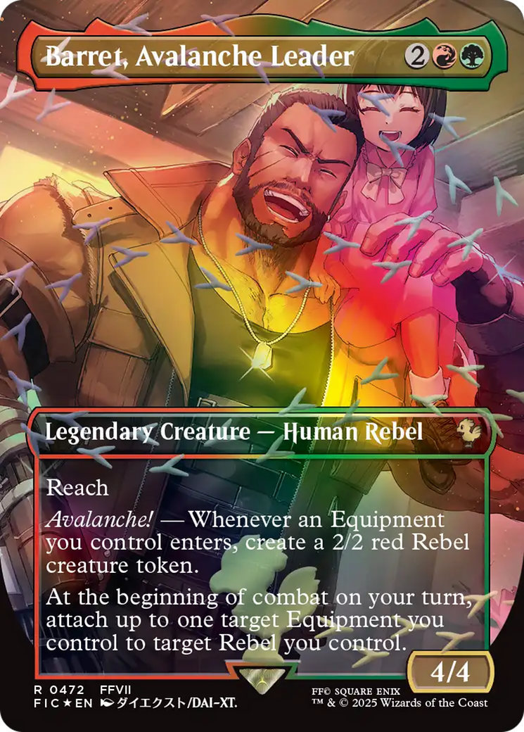 Barret, Avalanche Leader Card Image
