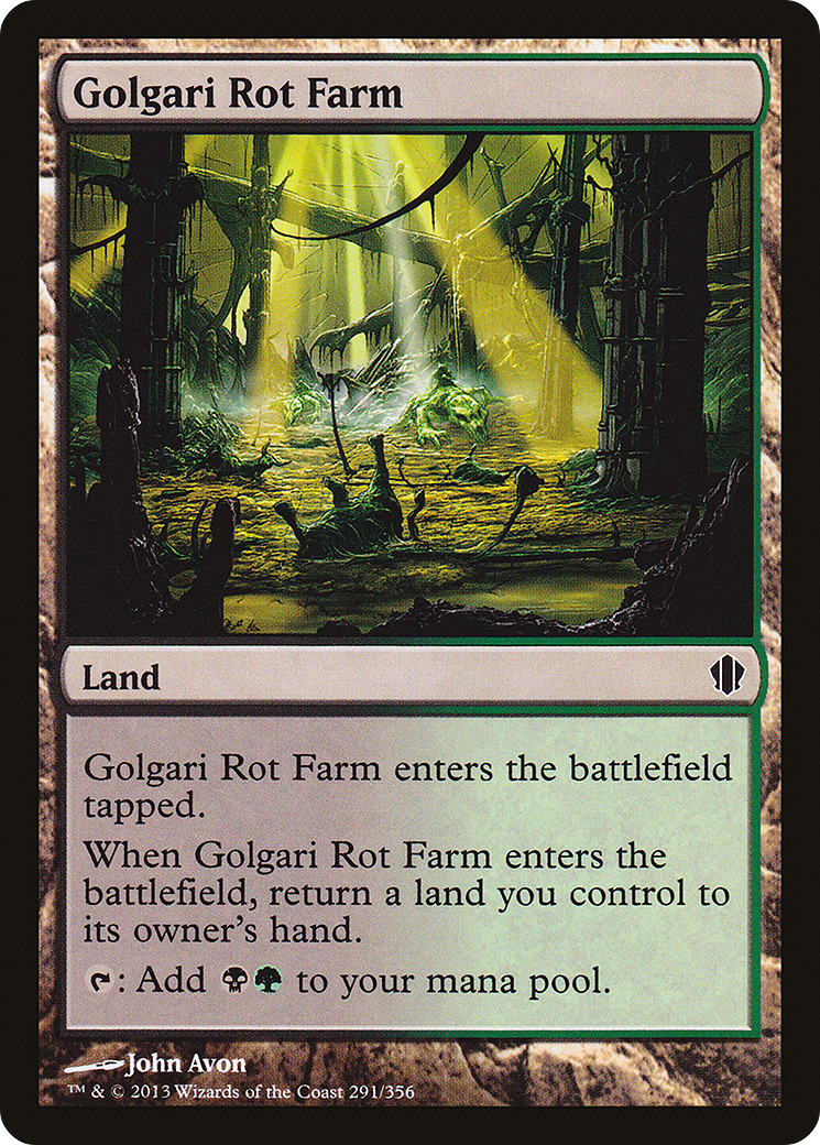 Golgari Rot Farm Card Image