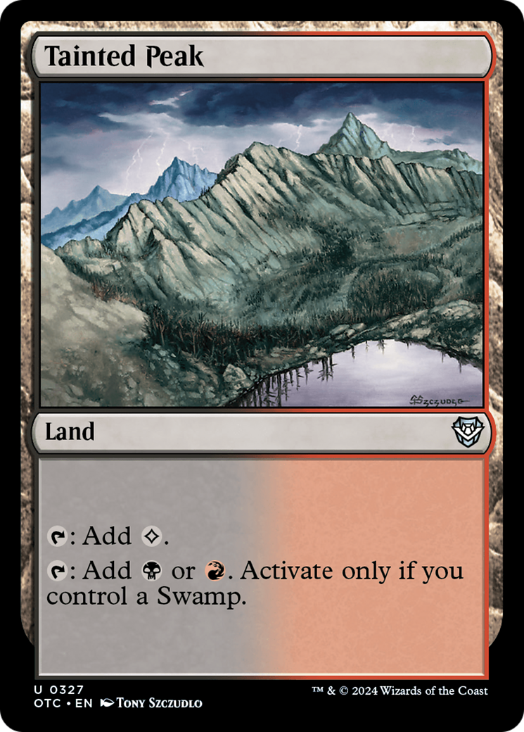 Tainted Peak Card Image