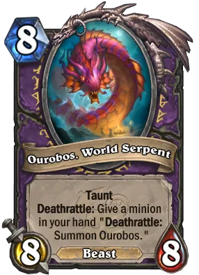 Ourobos, World Serpent Card Image