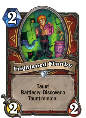 Frightened Flunky Card Image