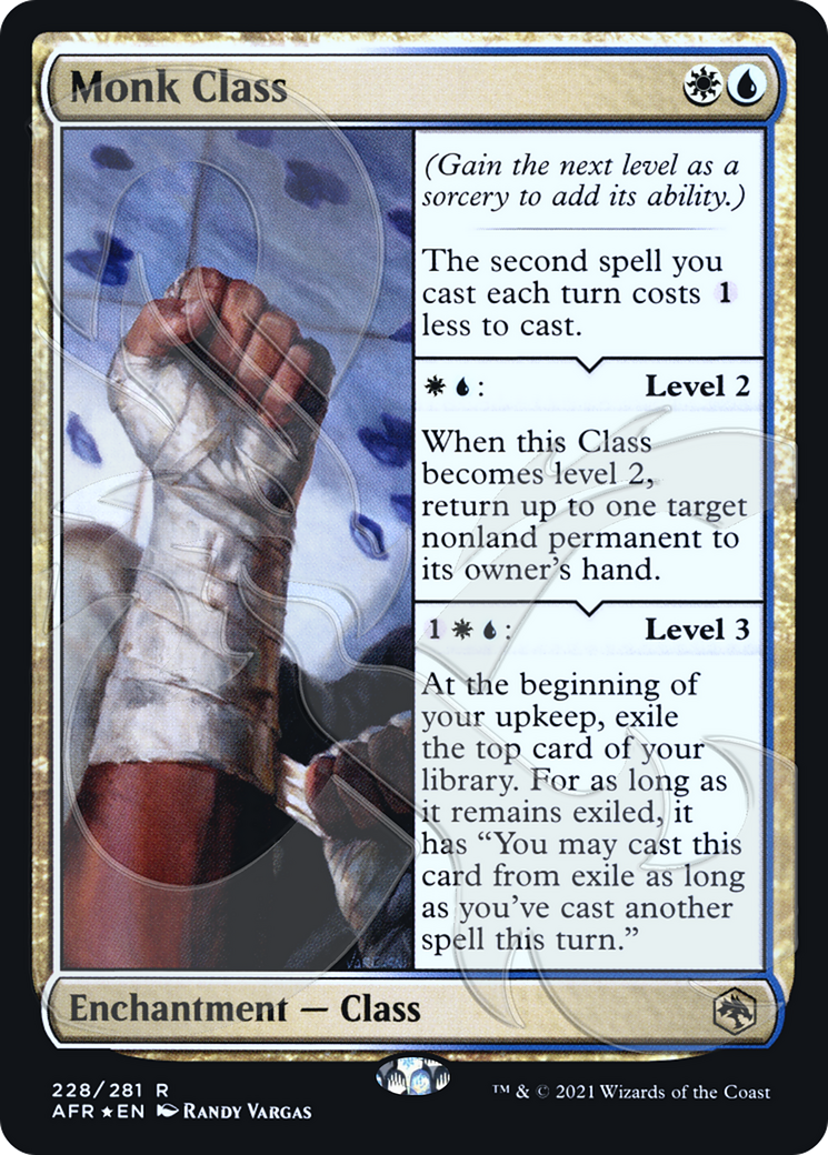Monk Class Card Image