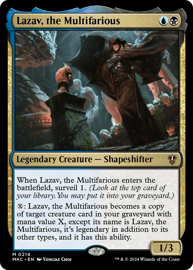 Lazav, the Multifarious Card Image