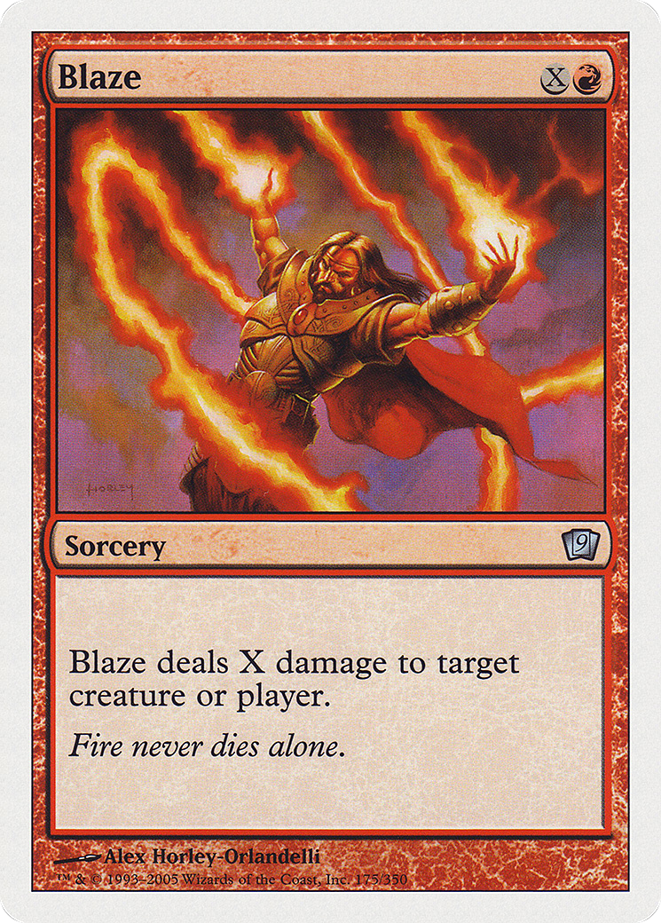 Blaze Card Image