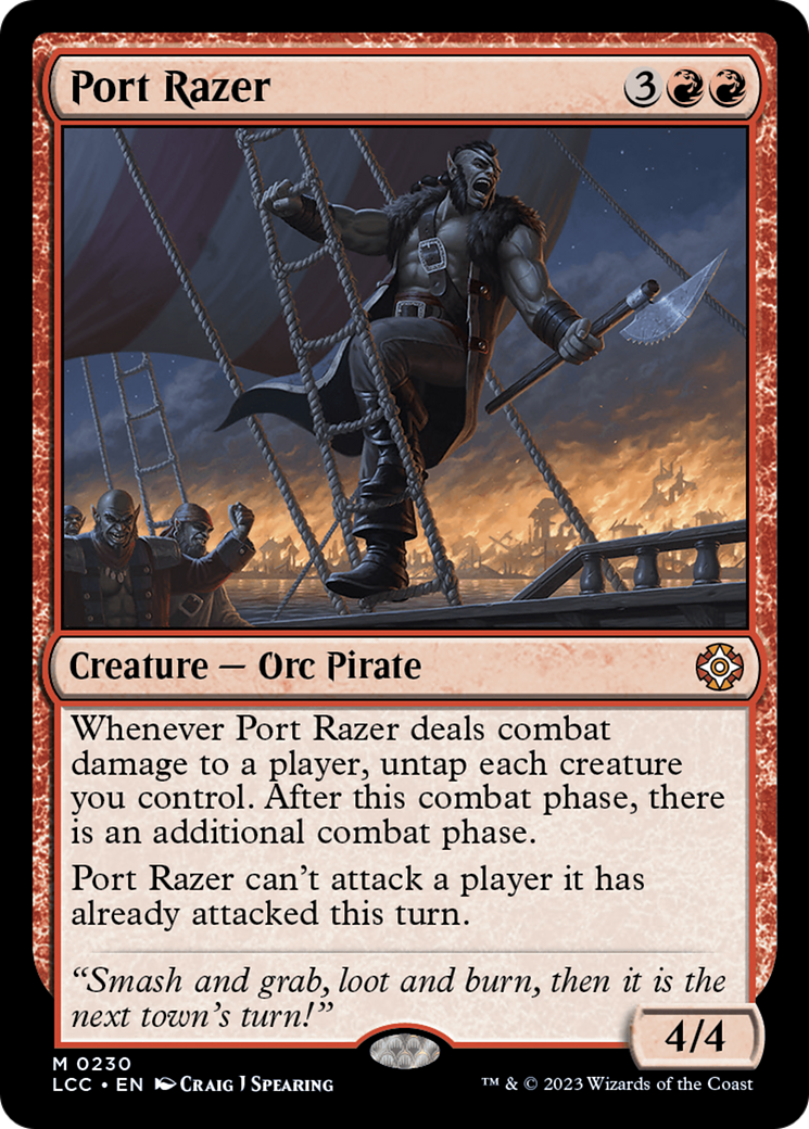 Port Razer Card Image