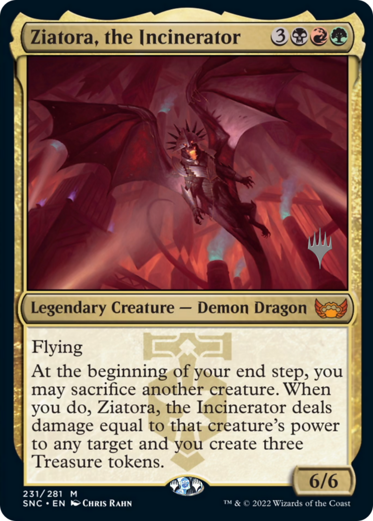 Ziatora, the Incinerator Card Image
