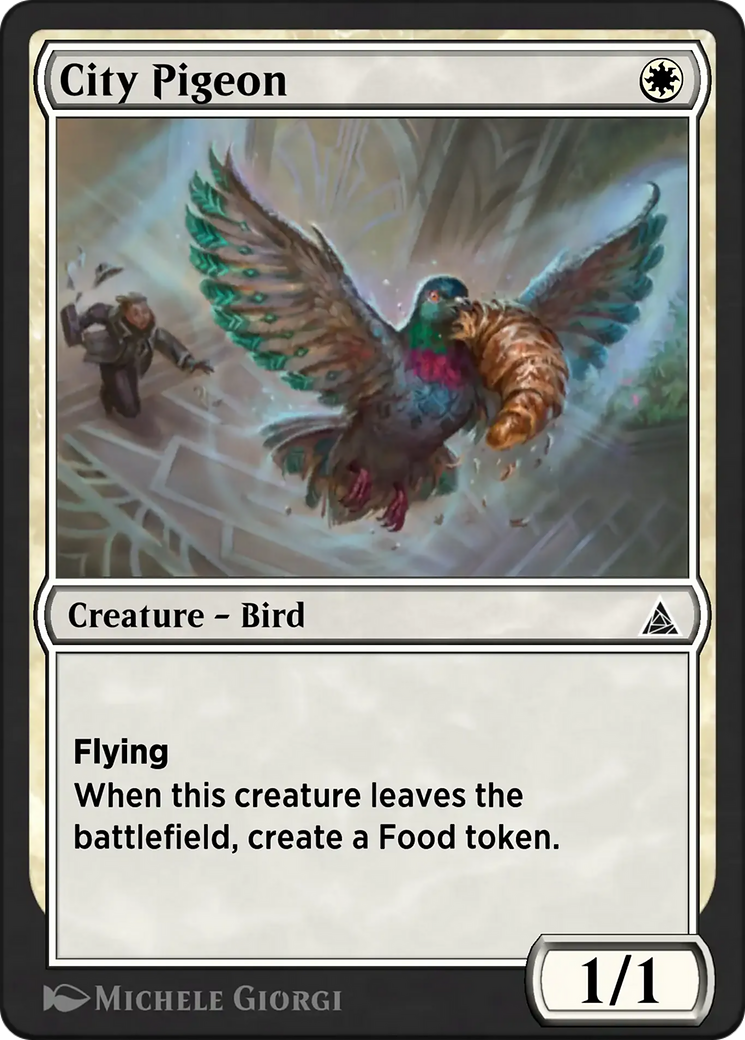 City Pigeon Card Image