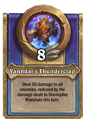 Vanndar's Thunderclap Card Image