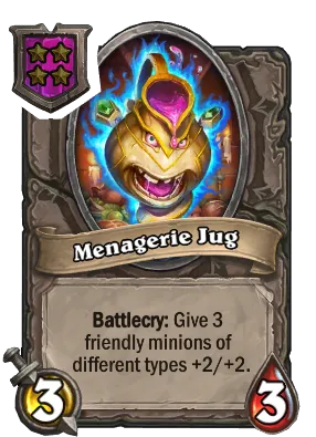 Menagerie Jug Card Image