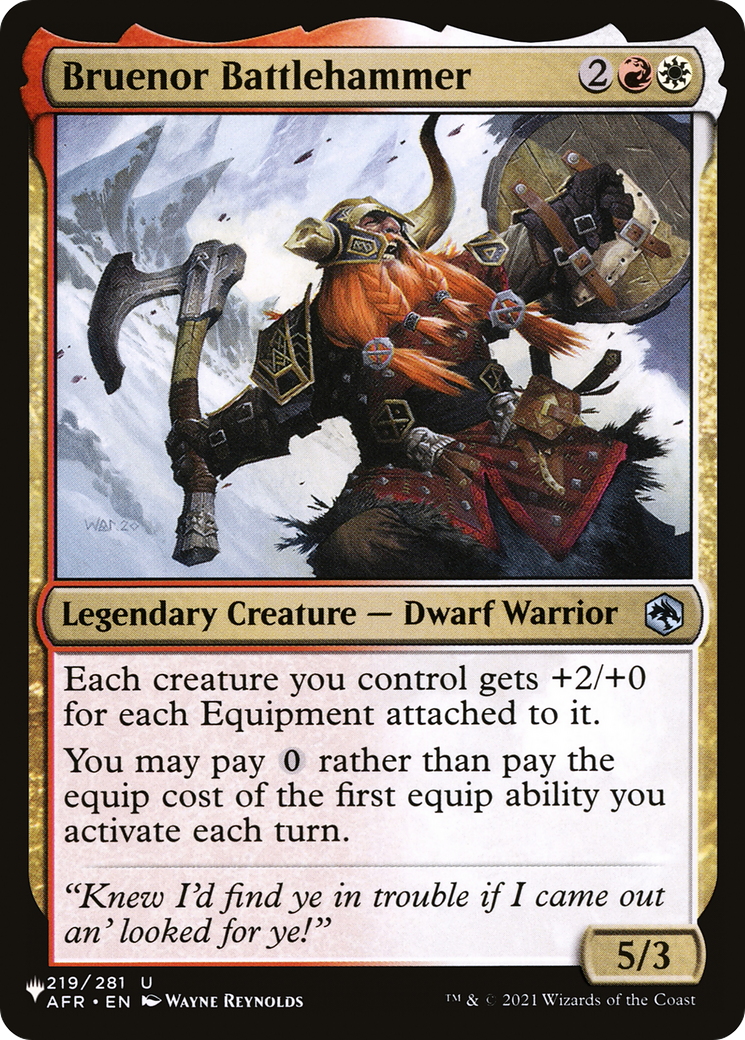 Bruenor Battlehammer Card Image