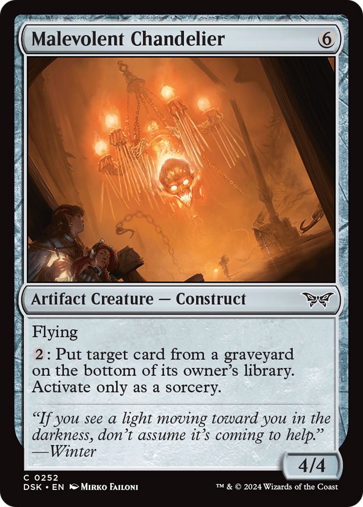 Malevolent Chandelier Card Image