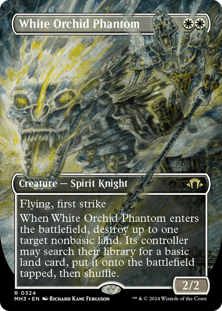 White Orchid Phantom Card Image