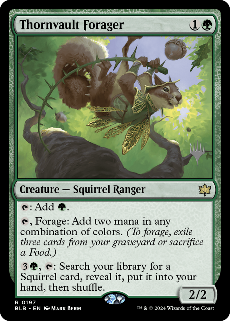 Thornvault Forager Card Image