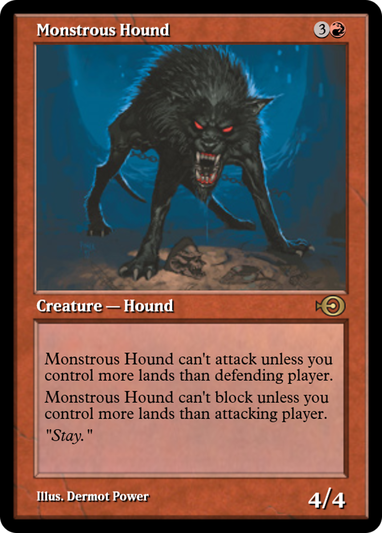 Monstrous Hound Card Image