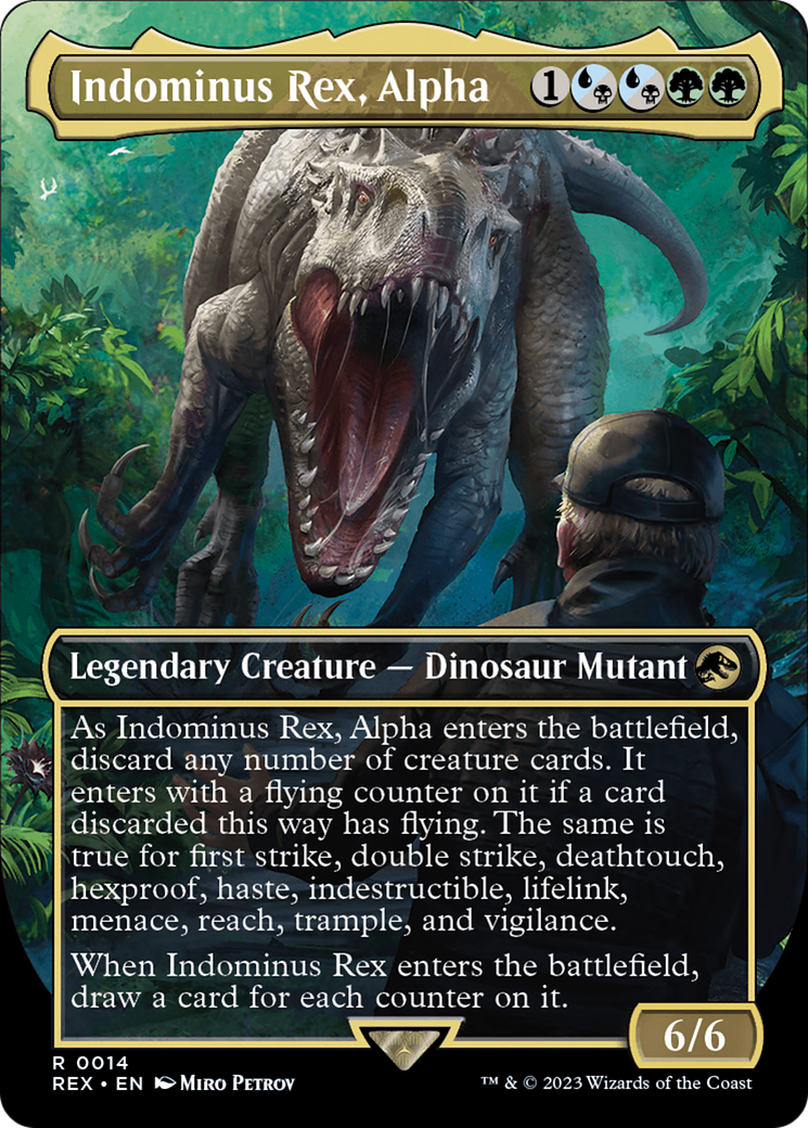 Indominus Rex, Alpha Card Image