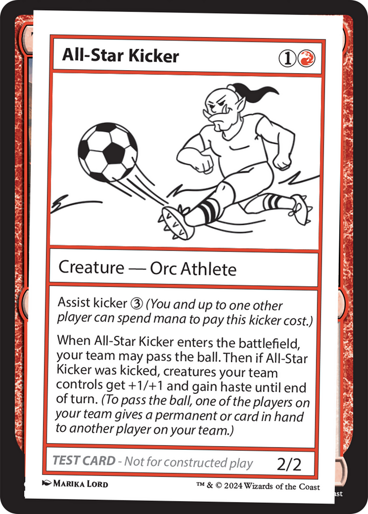 All-Star Kicker Card Image