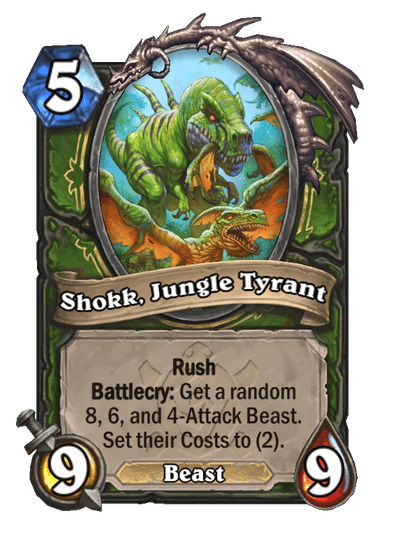 Shokk, Jungle Tyrant Card Image