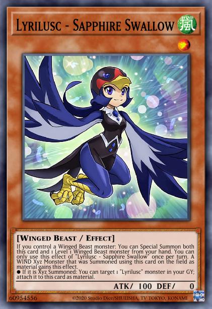 Lyrilusc - Sapphire Swallow Card Image