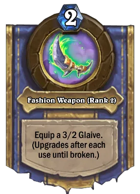 Fashion Weapon (Rank 2) Card Image