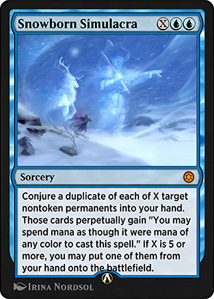 Snowborn Simulacra Card Image