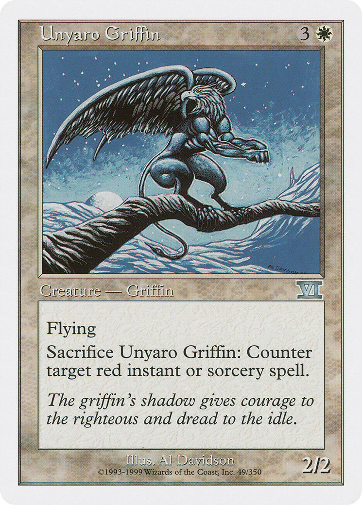 Unyaro Griffin Card Image