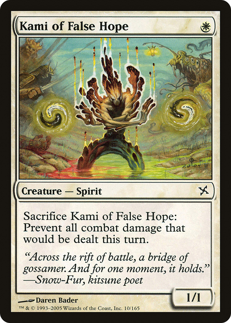 Kami of False Hope Card Image