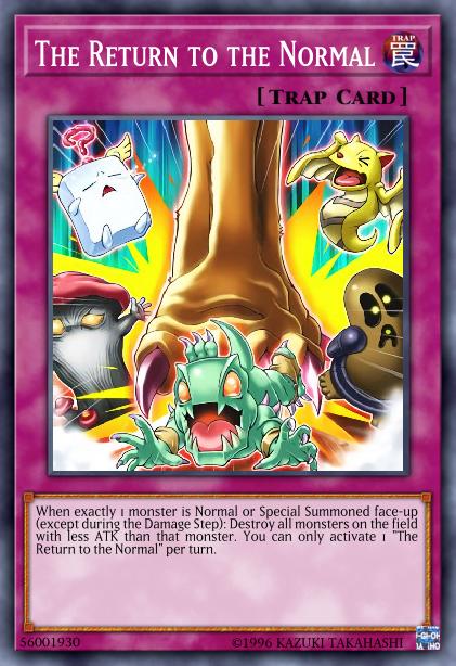 The Return to the Normal Card Image