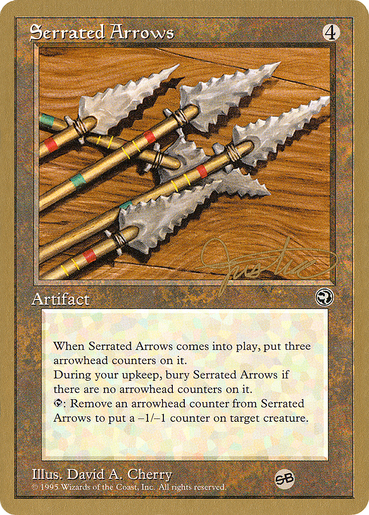 Serrated Arrows Card Image