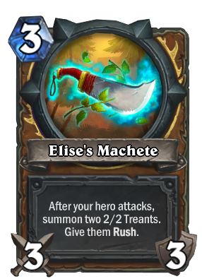 Elise's Machete Card Image