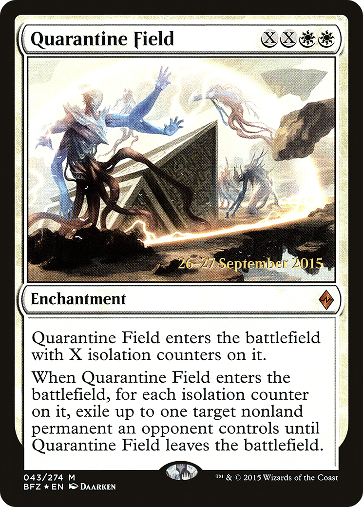 Quarantine Field Card Image