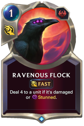 Ravenous Flock Card Image