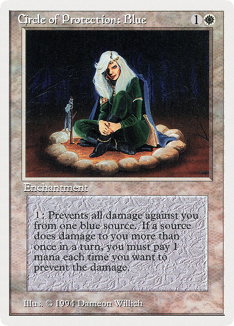 Circle of Protection: Blue Card Image