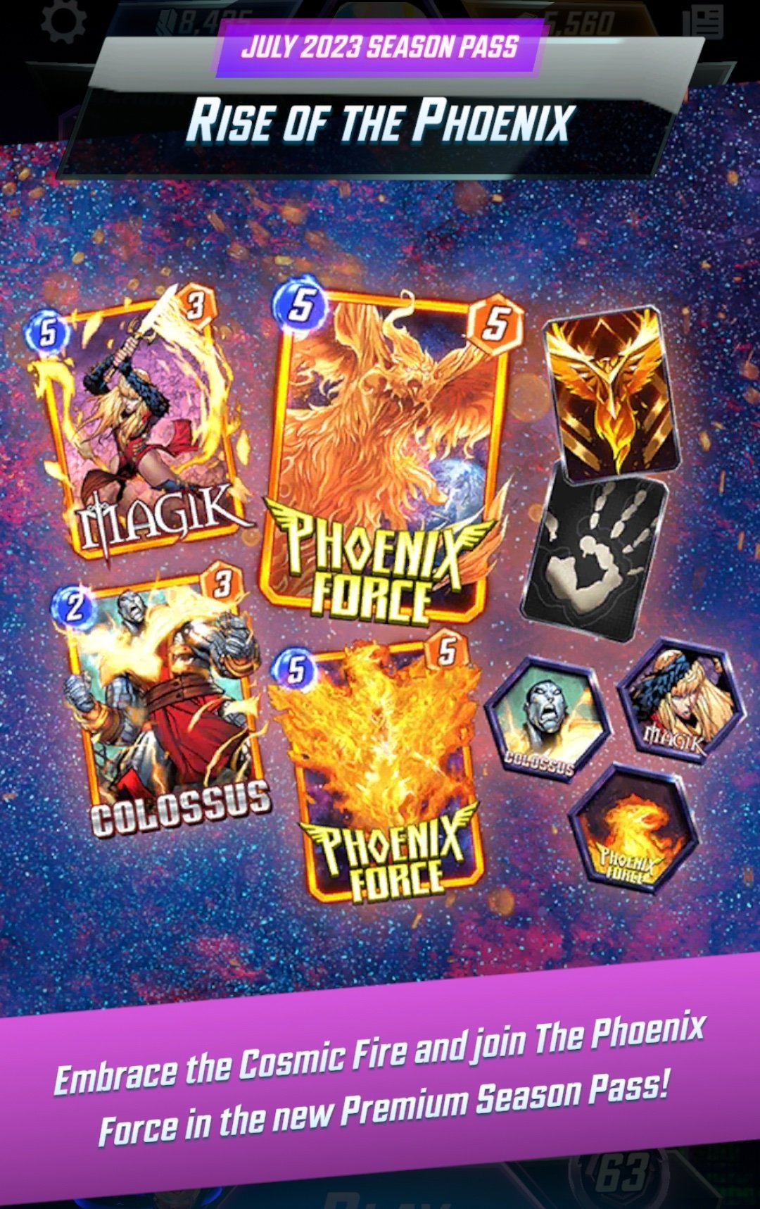 The Phoenix Comes to Marvel Snap with This Month's Season Pass