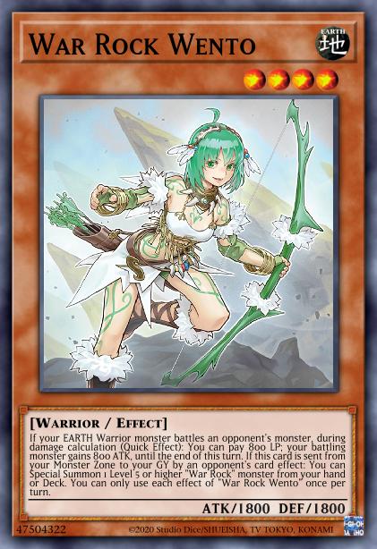 War Rock Wento Card Image