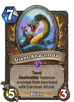 Giant Anaconda Card Image