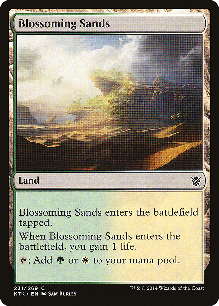 Blossoming Sands Card Image