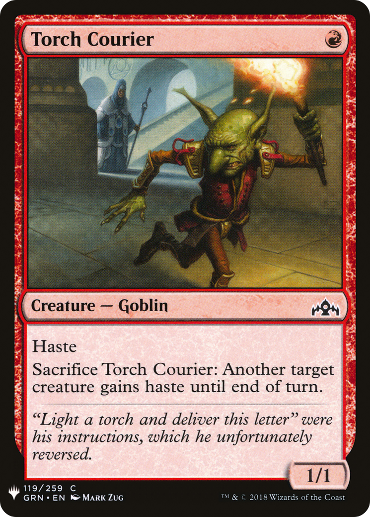 Torch Courier Card Image
