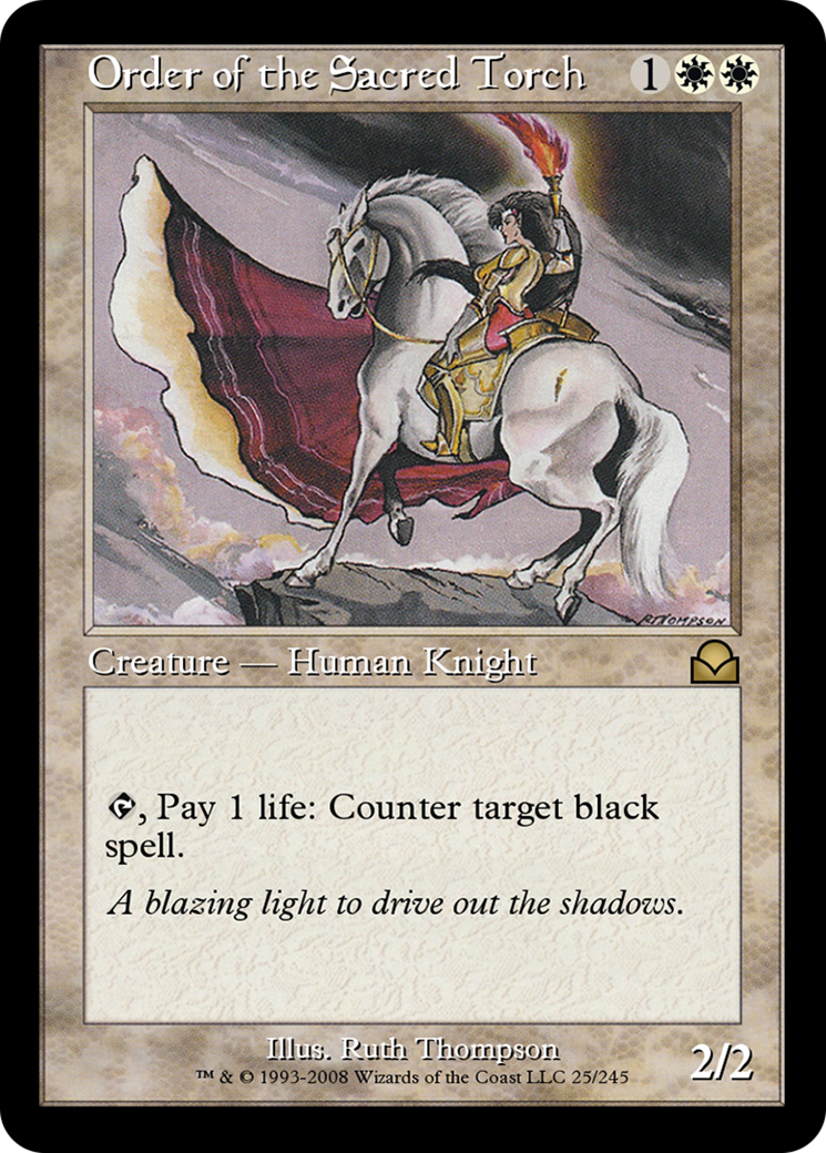 Order of the Sacred Torch Card Image