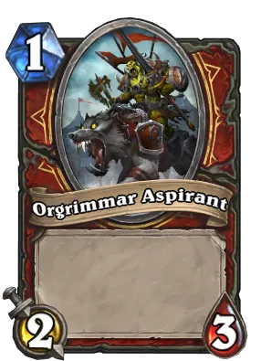 Orgrimmar Aspirant Card Image